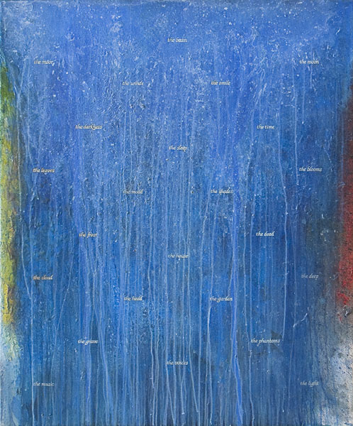 painting titled Mutability - acrylic on canvas