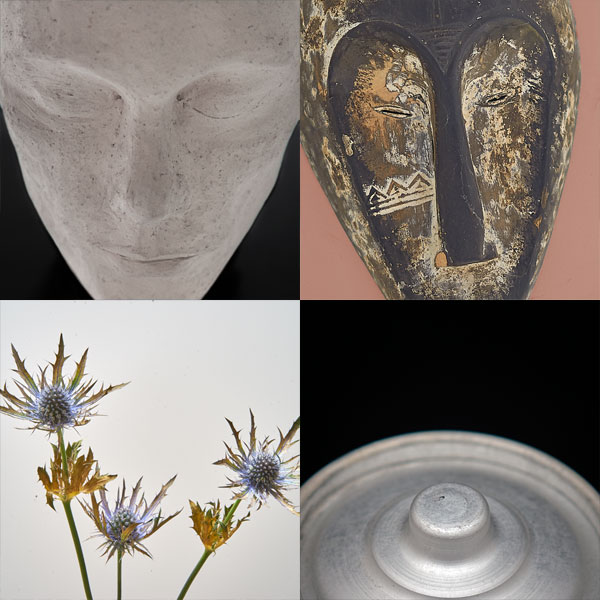 still-life pictures: table 2, with masks