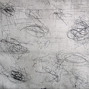 flowers etching