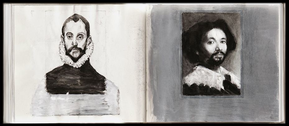 Old Mastery Sketchbook: El Greco - Velazquez