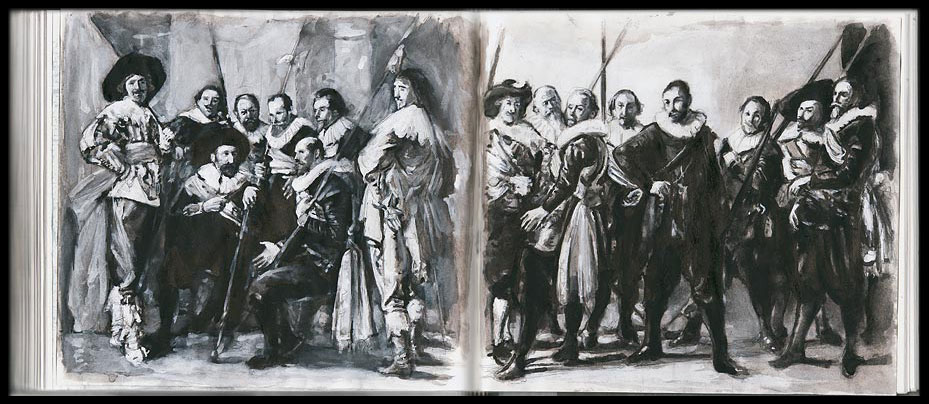 Old Mastery Sketchbook: Hals - Codde