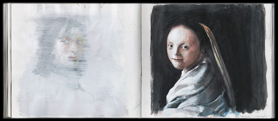 Old Mastery Sketchbook: Le Sueur - Vermeer